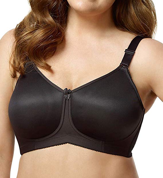 Elila Molded Spacer Underwire Bra - Black - 2411