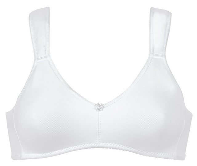 Naturana Soft Classics Bra - 40D - White - 5515