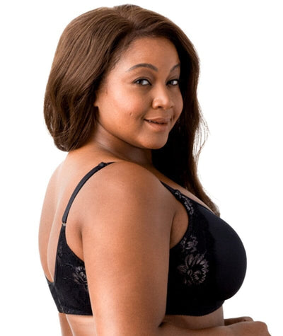 Elila Molded Spacer Underwire Bra - Black - 2411