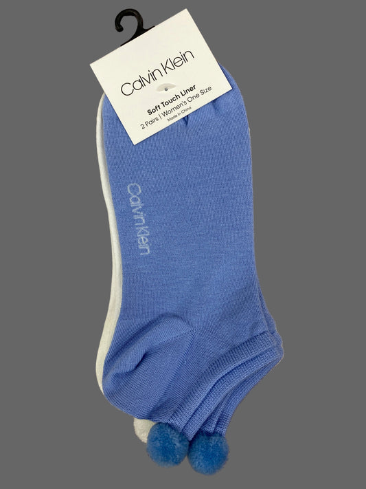 Calvin Klein Woman's Soft Touch Liner Socks - MCG630