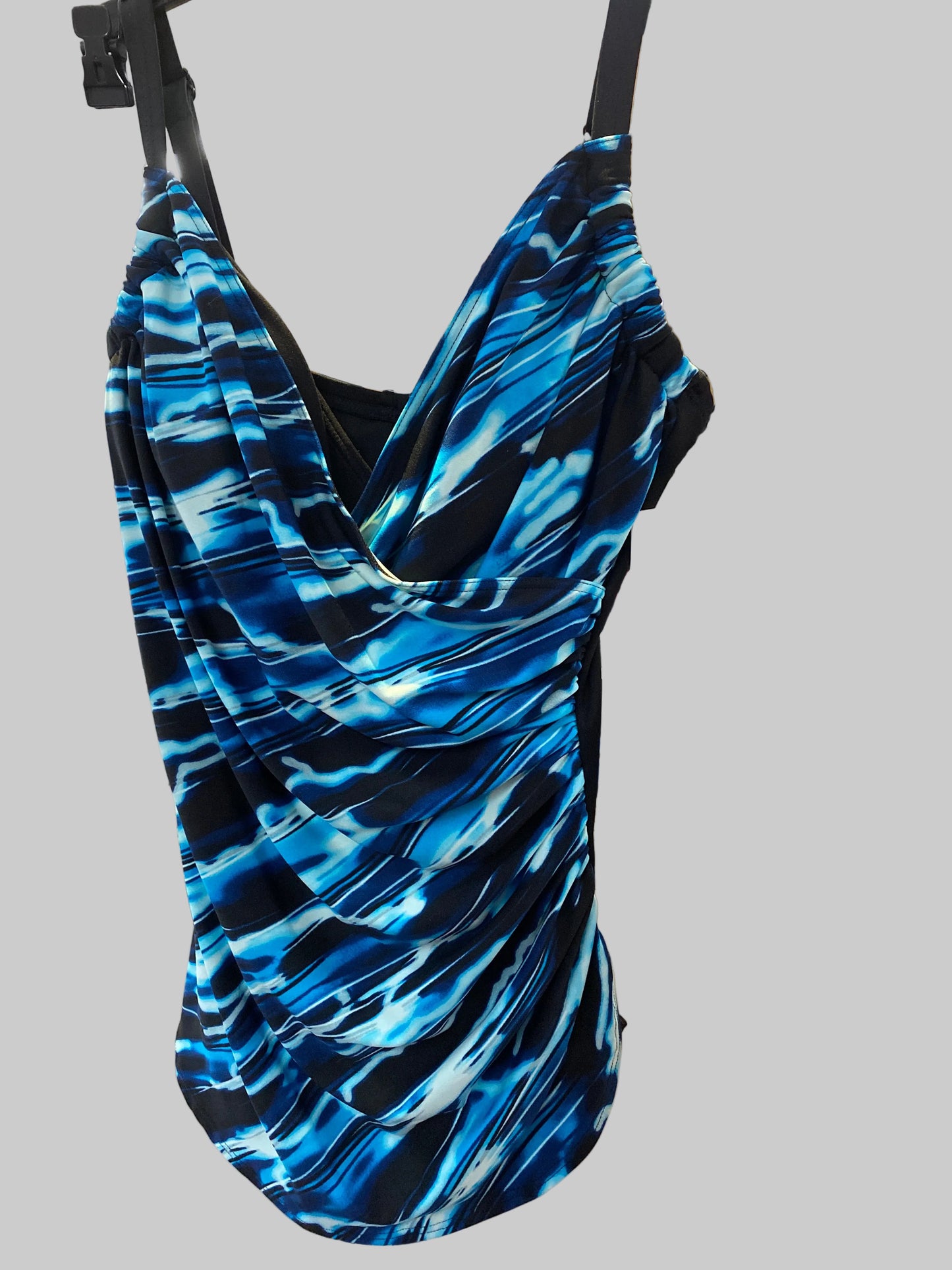 Gabar Blue Abstract Swimsuit - G8E250