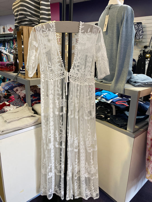 White Lace Coverup