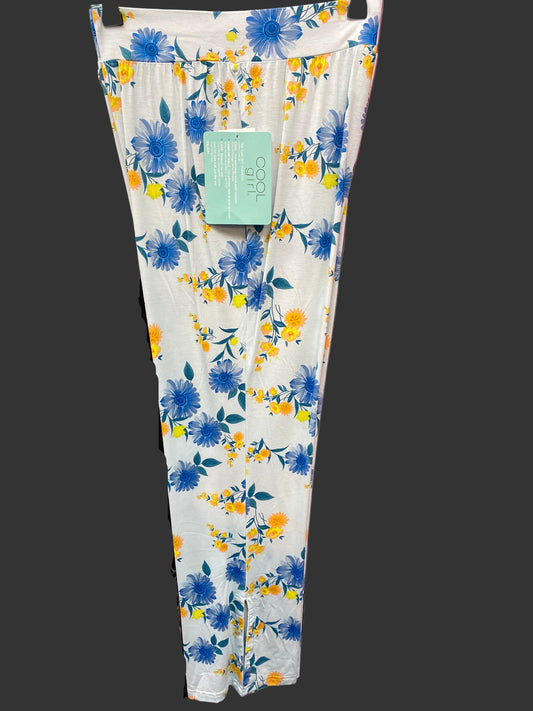 Cool Girl Lounge Pants - Blue Floral - C225302
