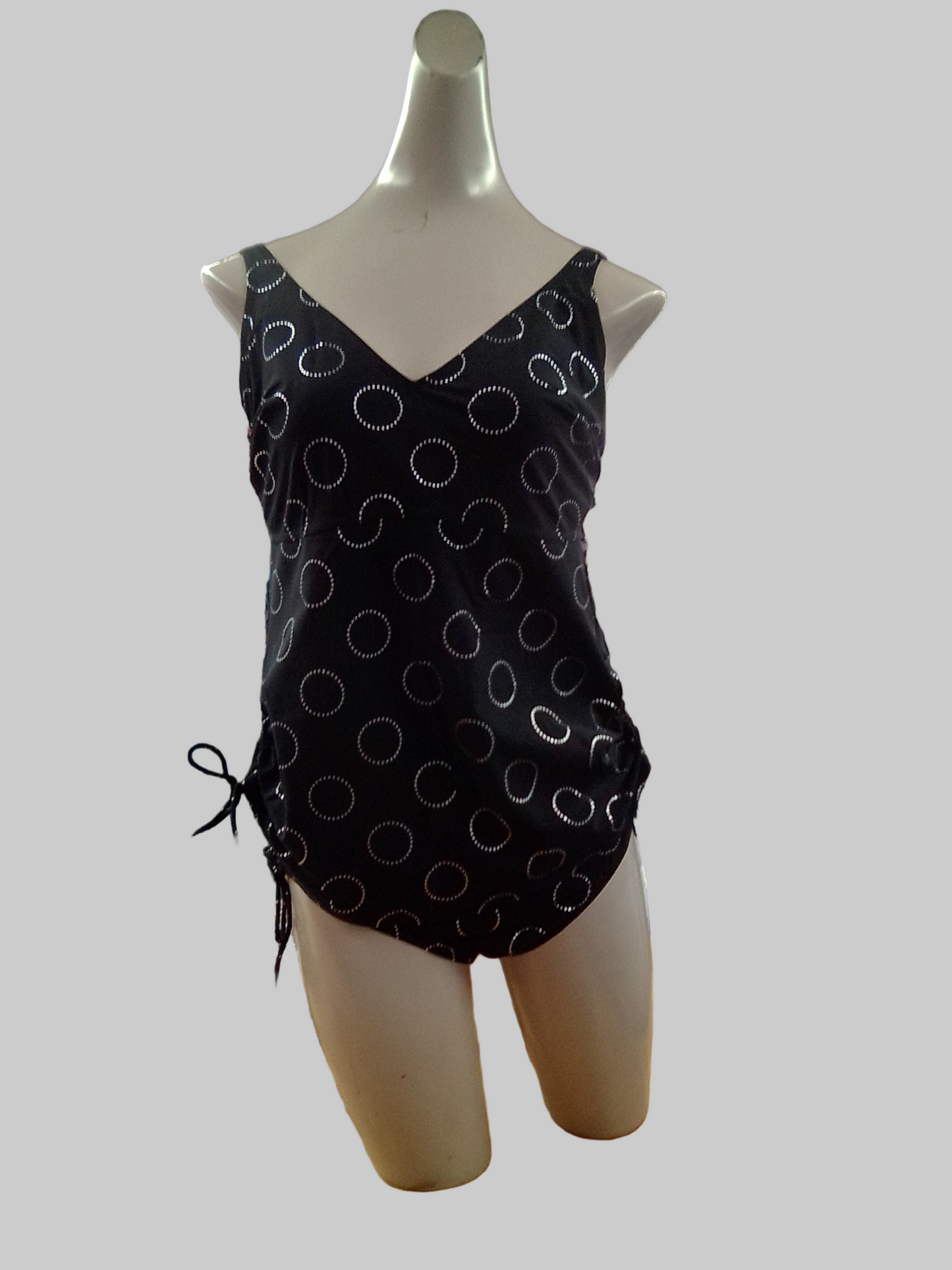 Anita, Rosa Faia Malaika Tankiki Top - Black - M6 8889-1